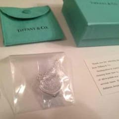 ◼︎未使用◼︎ティファニーTIFFANY オープンハートネックレスサイズMのサムネイル