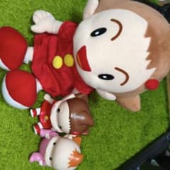 非売品　パチスロ　山佐　ウインちゃん ぬいぐるみ 貯金箱　 3点セットのサムネイル