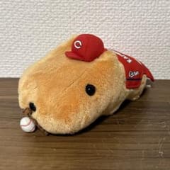 카피바라씨 히로시마 캡 코라보 봉제인형 방문자 ver.