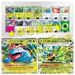 本格構築【メガフシギバナex】環境デッキ - メルカリ