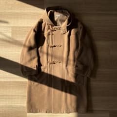 18AW オーラリー ベビーキャメル モッサー ビッグ ダッフルコート
