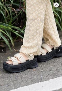 freaks store 　SHAKA 厚底　サンダル　size6 24cmのサムネイル