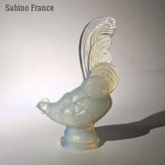 サビノ SABINO オパルセントガラス 鶏 鳥フィギュリン 高さ9cm - メルカリ