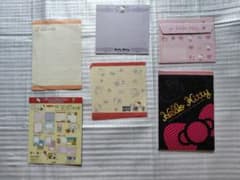 レトロ　メモ帳　平成　ハローキティ 便箋　レター　まとめ売りのサムネイル