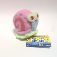 新品　スポンジボブ　ミルキーボア　マスコット　ゲイリー　ぬいぐるみ