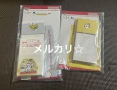 치이카와 라면 복권 이치 반 쿠지 H 상 문구 메모장 2 점