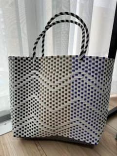 新品　メルカド　カゴバッグ　大容量　軽量肩に掛けるokのサムネイル