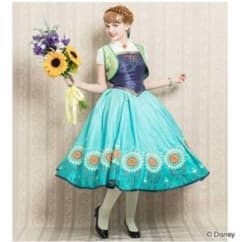 아나운서와 눈의 여왕 엘사의 깜짝 아나운서 아오이 아오이 드레스 가장