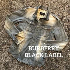 希少】BURBERRY BLACK LABELデニムジャケットGジャン三陽商会 - メルカリ