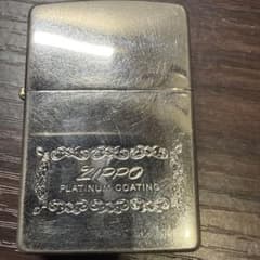 (最終値下げ！良い音)ZIPPO プラチナコーティング ライター 2006年製のサムネイル