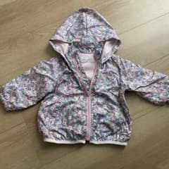 WILL MERY ウインドブレーカー 花柄80 女の子のサムネイル