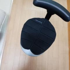 アーユルチェアー ルナ 別売体圧分散マット付き ayur-chair 丸ベースのサムネイル
