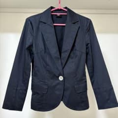 VICKY ストレッチ ジャケット ネイビー Sサイズのサムネイル