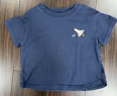 petit main 宇宙船刺繍 Tシャツのサムネイル