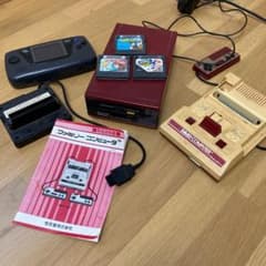 【ジャンク品】ファミコン本体＋GAMEGEAR‼️ソフト付き！のサムネイル