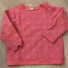 H&M baby トレーナー 90 ドット柄のサムネイル