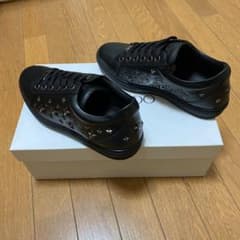 【新品未使用】JIMMY CHOO/レアスニーカー黒40(最終減額済)のサムネイル