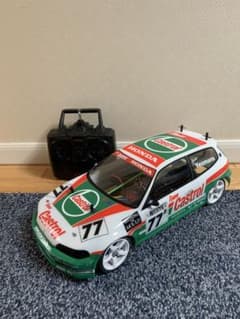 タミヤ　1/10ラジコン　ホンダシビックボディ　FF01シャーシ タミヤ 1/10ラジコン ホンダシビックボディ FF01シャーシ - メルカリ