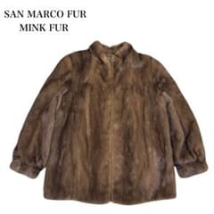 SAN MARCO FUR/ミンクファー/デミバフミンク/袖太/ファーコート - メルカリ