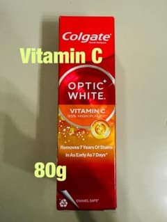 新製品 Colgate Optic White Vitamin C 80gのサムネイル