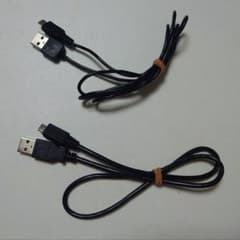 Micro USBケーブル(USB-A to Micro USB) 2本セットのサムネイル