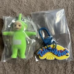 テレタビーズふわふわカラともマスコット 黄緑、Teletubbies2点セットのサムネイル