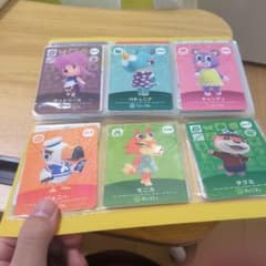 どうぶつの森 amiiboカード 6枚セットのサムネイル