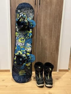K2キッズスノーボードセット　12月2日まで限定ねさのサムネイル
