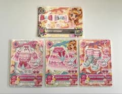 アイカツ 天羽まどか ピンクファータコーデ 4枚セット - メルカリ