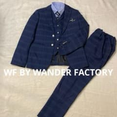 美品】ワンダーファクトリー 170 スリーピース 5点セットスーツ 卒業式