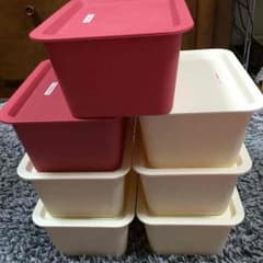 syk様専用！  ダイソー 蓋つきスクエアボックスのサムネイル