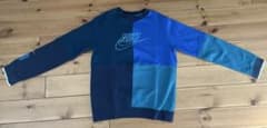 NIKE スウェット ブルー系 マルチカラー　キッズL150〜160cm