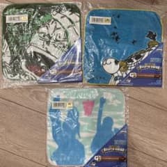 ONE PIECE 드라마틱 손수건 타월 3종 세트