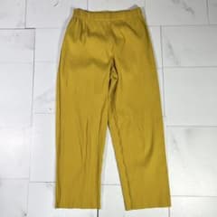 美品 me ISSEY MIYAKE プリーツパンツ マスタードイエロー 美品 me ISSEY MIYAKE プリーツパンツ マスタードイエロー - メルカリ