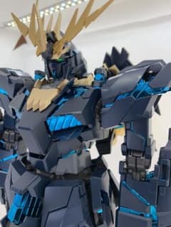 PGユニコーンガンダム2号機バンシィ・ノルンメッキ塗装完成品のサムネイル