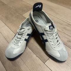 ス*ン様 Onitsuka Tiger スニーカー ホワイト ネイビーのサムネイル