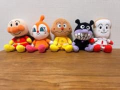 ♡アンパンマン♡ ぬいぐるみ 5個セット♡おもちゃのサムネイル