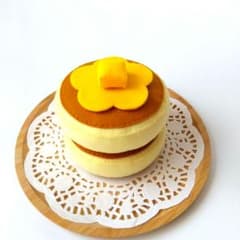 フェルトおままごと ままごと パンケーキ ホットケーキ 知育玩具 しろ