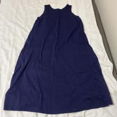 UNIQLO ノースリーブ ロングワンピース 160のサムネイル