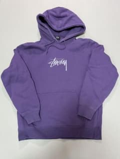 Stüssy 完売品　希少 プルオーバーパーカー パープル S
