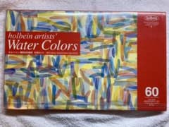 ホルベイン 透明水彩絵の具 60色セットのサムネイル