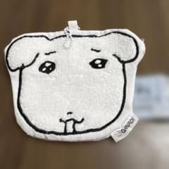 ガナディ もこもこフェイスポーチ ガナディA