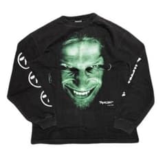 レア Aphex Twin 長袖 Tシャツ XL エイフェックス ツイン バンド 