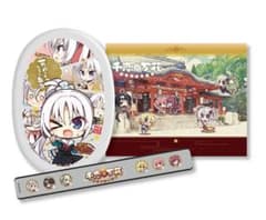 ゆず×こもカフェ限定 千恋＊万花描き下ろしお弁当箱と箸箱、巾着セット
