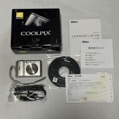 Nikon COOLPIX L16 シルバー 動作確認済み 箱・付属品ありのサムネイル