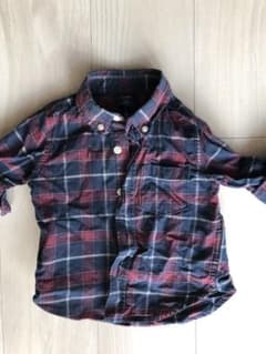Gap 長袖チェックシャツ 80のサムネイル