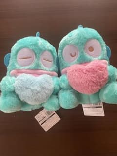 【タグ付き】ハンギョドン ハートぬいぐるみ 2種セットのサムネイル