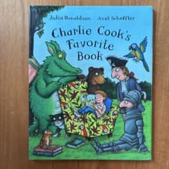 Charlie Cook's Favorite Book 洋書 絵本のサムネイル