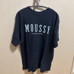 MOUSSY ブラック Tシャツ 半袖のサムネイル