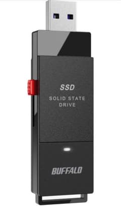 BUFFALO SSD 500GB 外付けSSDのサムネイル